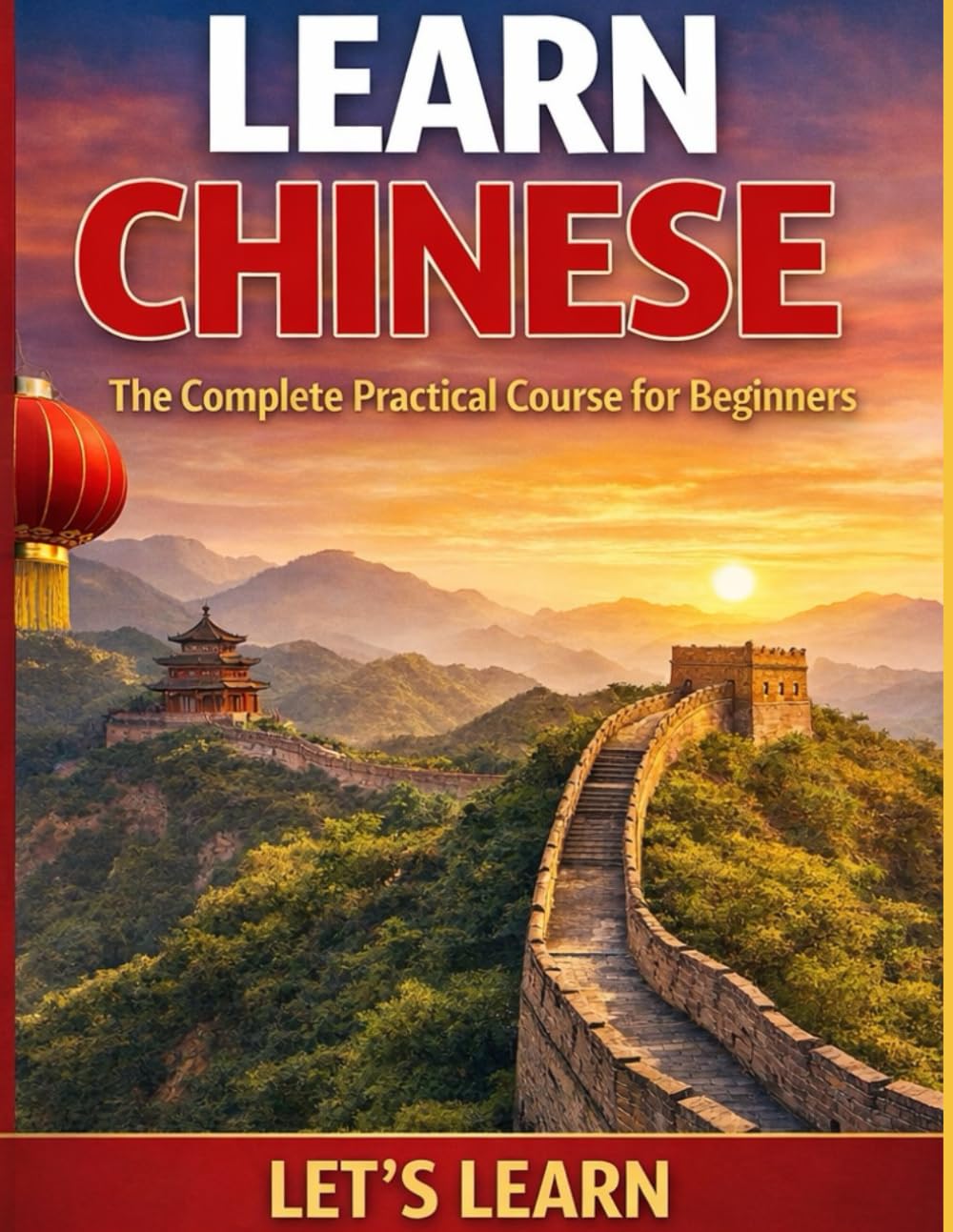 Learn Chinese: The Complete Practical Course for Beginners: A Step-by-Step Guide to Speaking Real Mandarin (Let's Learn For languages)