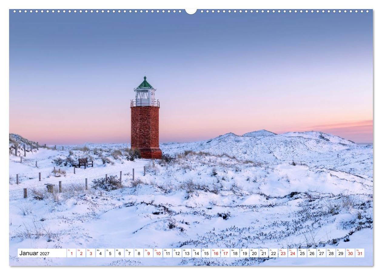 CALVENDO · Schleswig-Holstein - Momente zwischen den Meeren (Kalender 2027) | DIN A2 Querformat · Wandkalender · Deutschlands Norden ist einzigartig