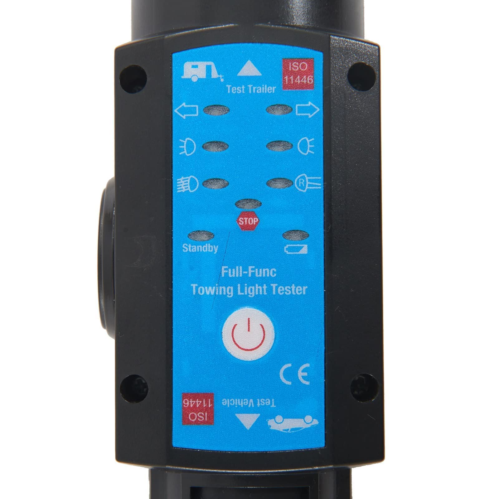 Testeur de remorque Testeur d'éclairage rechargeable 2 en 1 à 7 et 13 broches Testeur de remorque