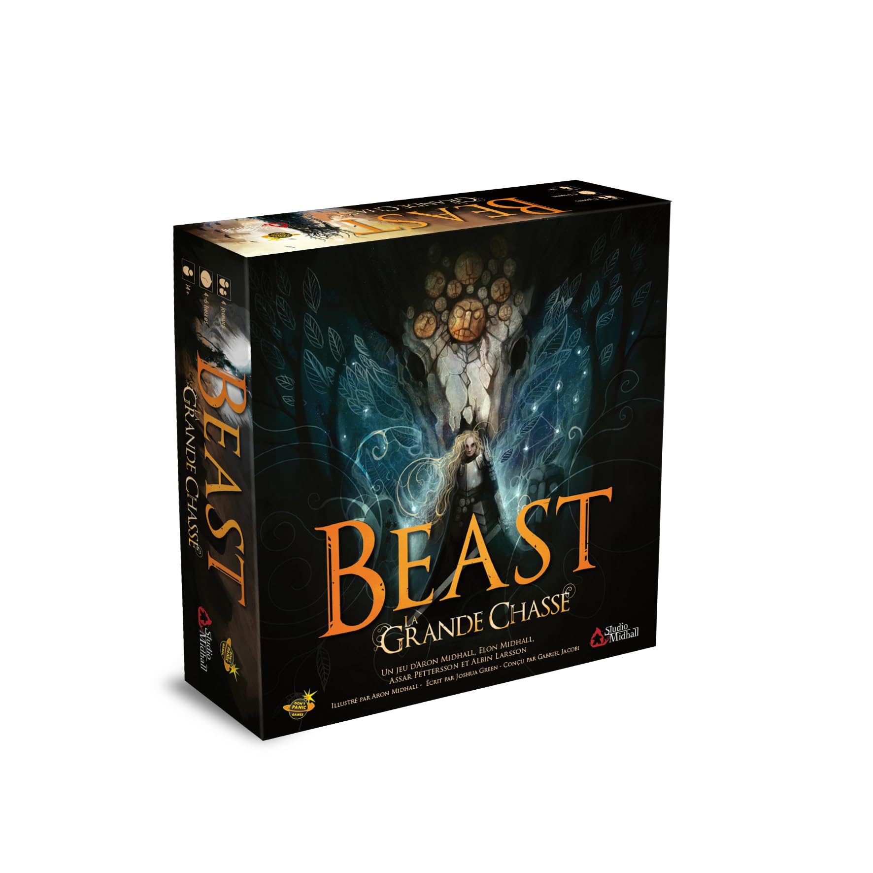 Don't Panic Games | Beast : La Grande Chasse (Extension) | Jeu de société | À partir de 14 Ans | 4 Joueurs | 240 Minutes