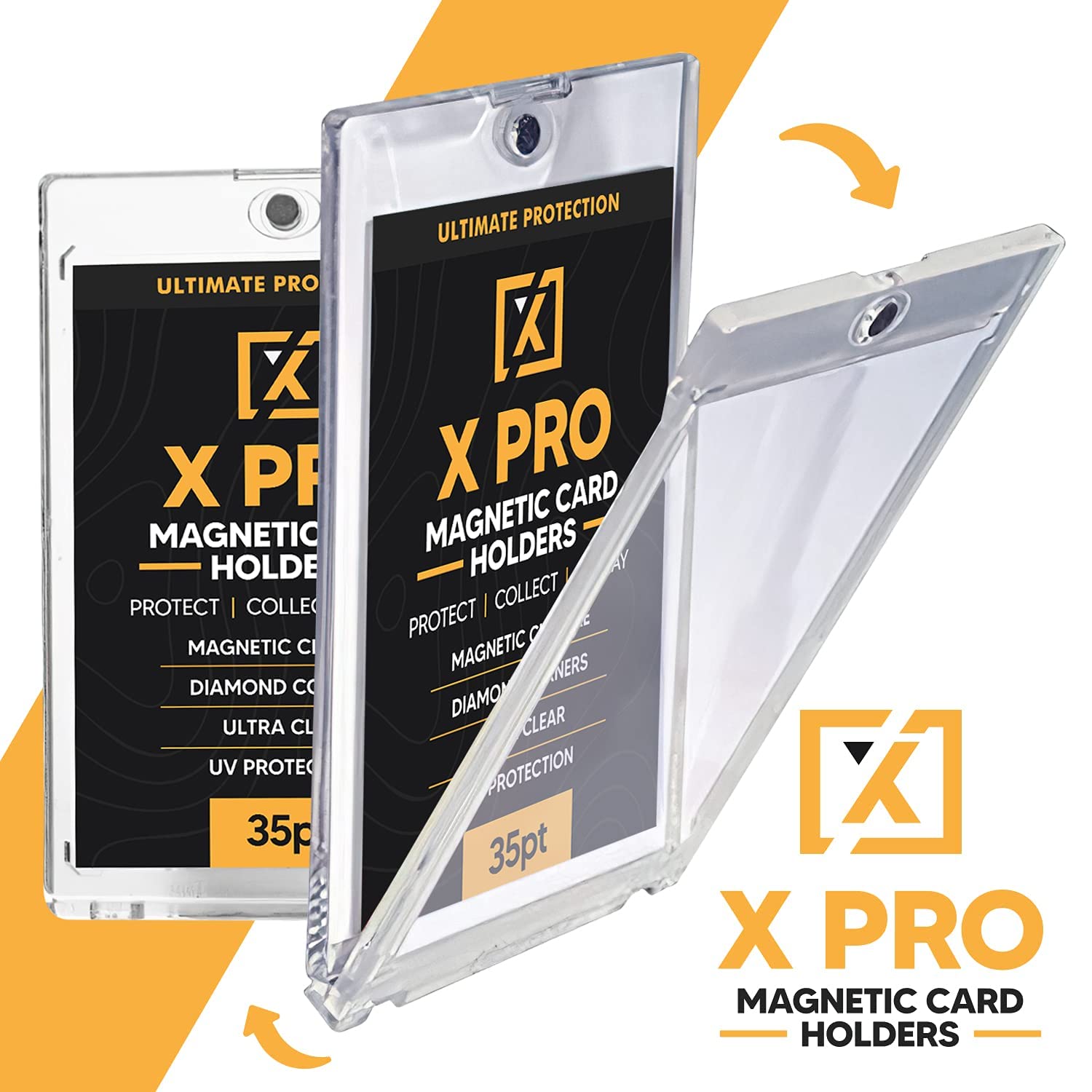 Amazon.com: X PRO 35PT Magnetic Card Holder [15/25 Pack