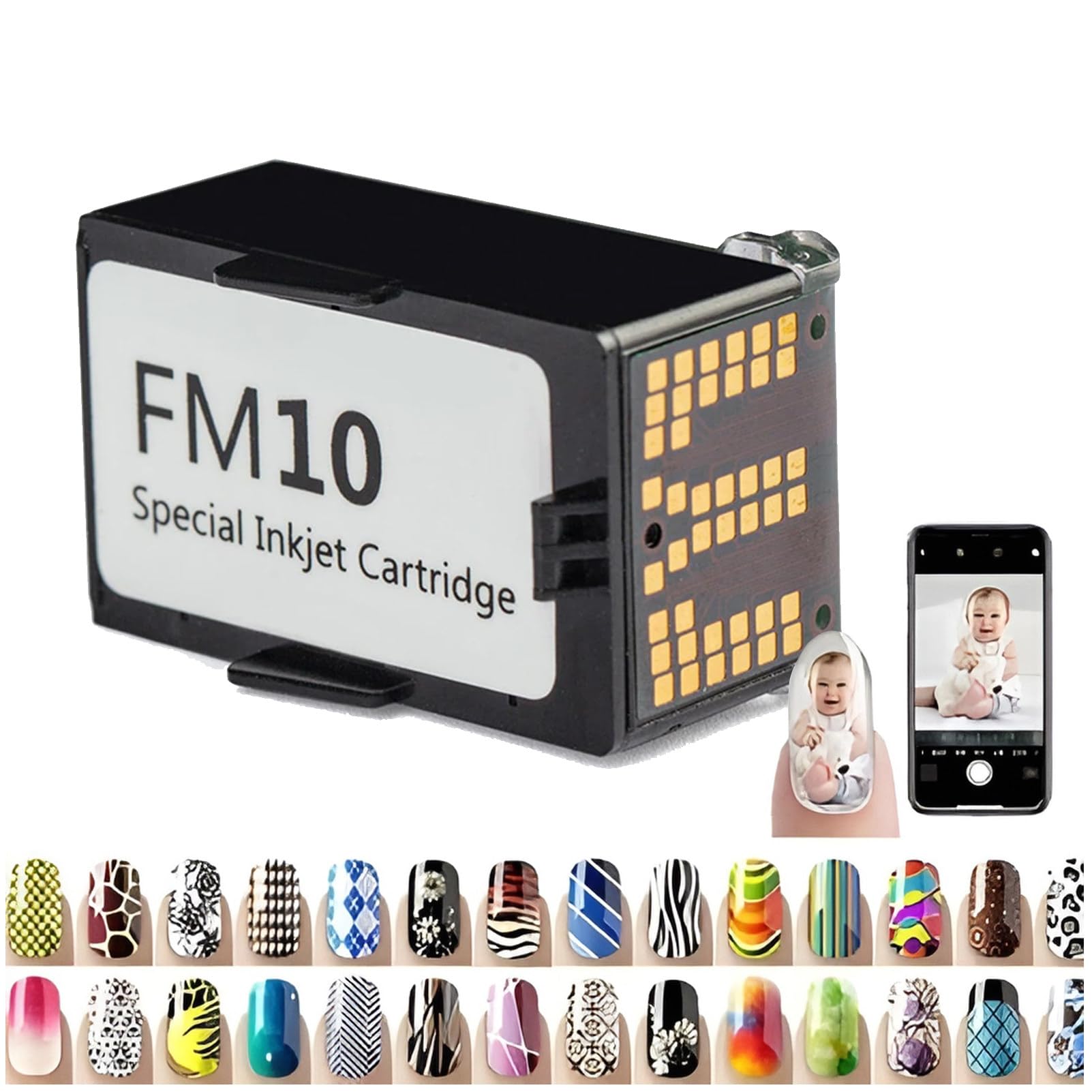 Amazon.com: Nail Printer Ink SM10/FM10 Cartridge Set Special