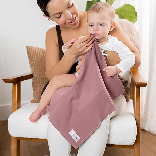 Miniatura 38 de Comfy Cubs Juego de 6 paños para eructos para bebés, grandes, 6 capas, ultra absorbentes, 100% algodón para escupir, babear y ensuciar, suaves,