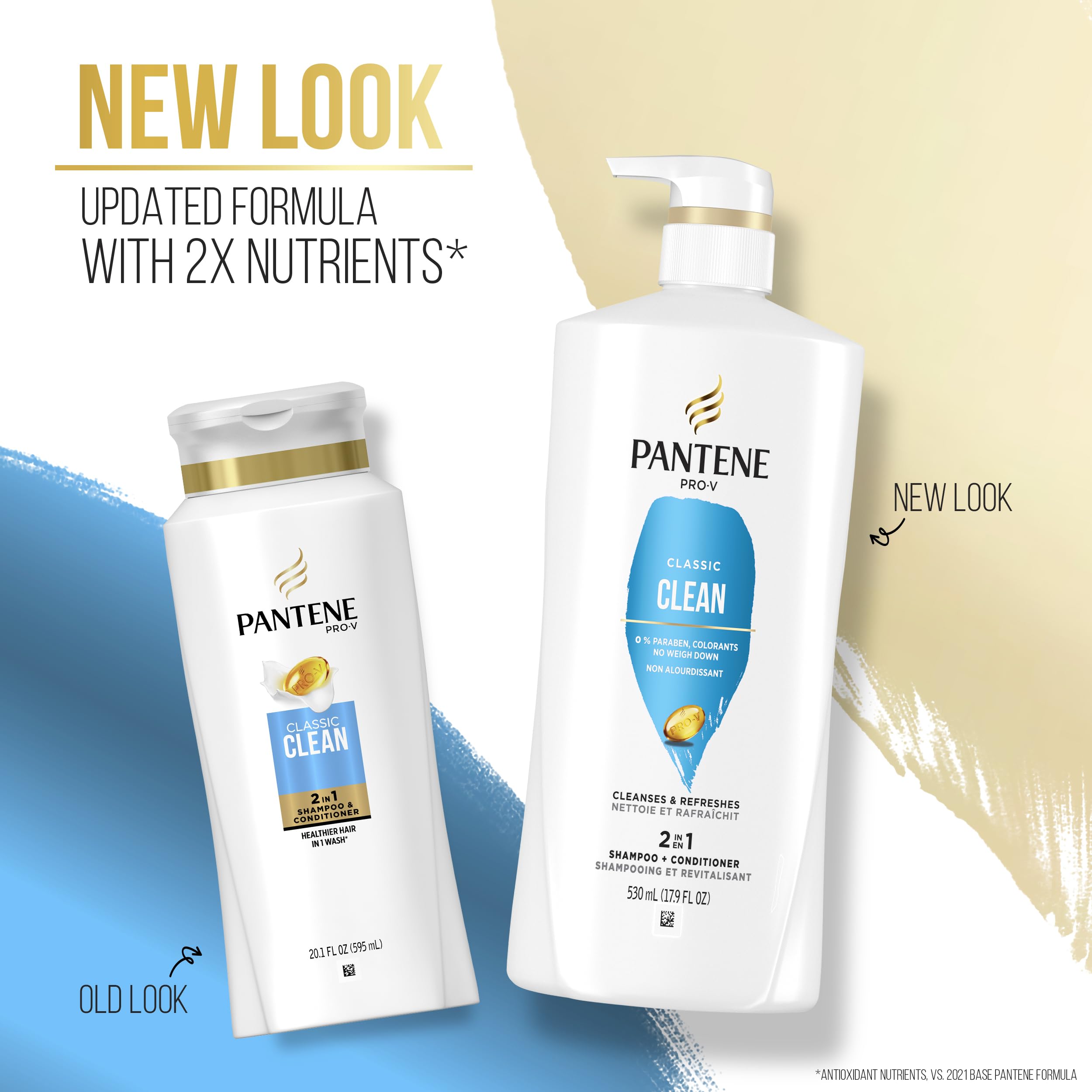 Amazon | Pantene PRO-V クラシッククリーン 2in1 シャンプー +