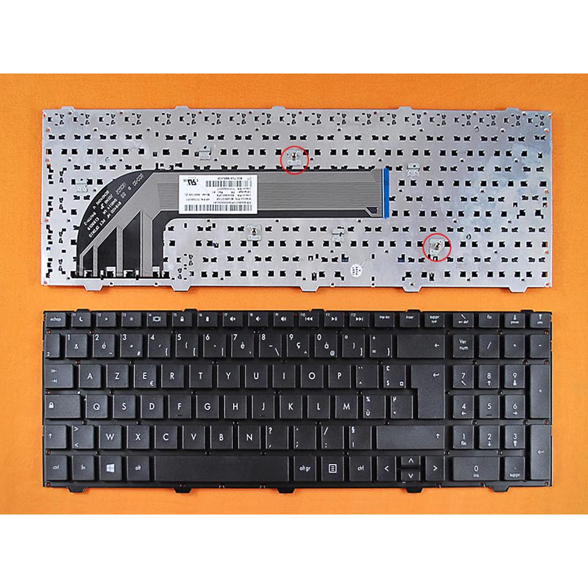 azerty claver pour pc portable hp probook 4540s 4545s 4740s | Claver