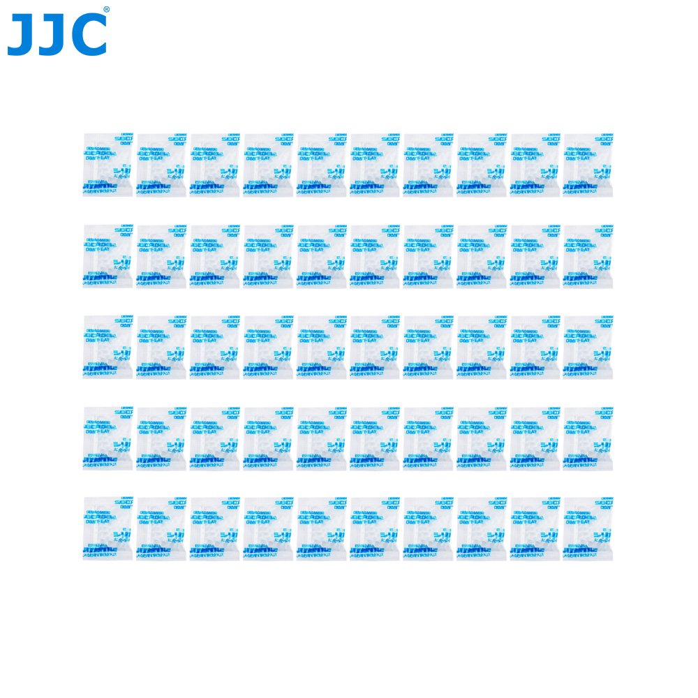JJC Desiccant Silica Gel Sachets, 0.5 Gram (100 PACKS) Moisture Absorbent To Absorb Moisture In Cameras/Electronics/Filter/Jewelry/Collectibles, Keep Dry - Avoid Rust Corrosion