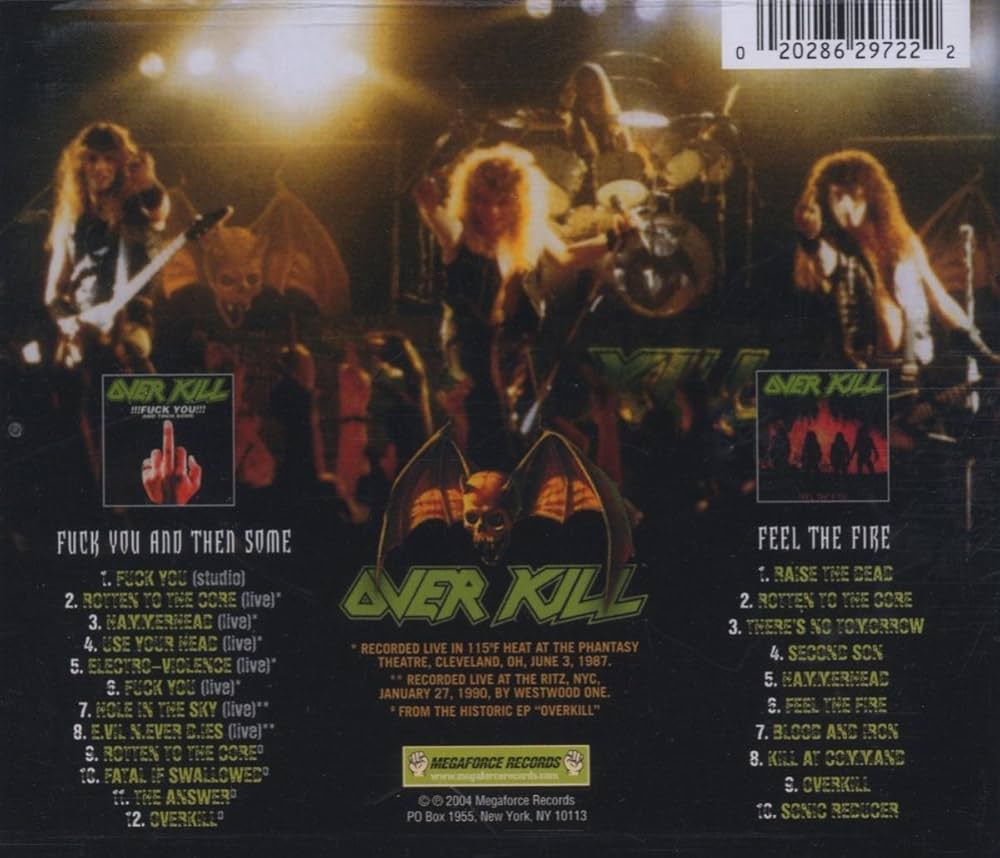 Overkill - Fuck You And Then Some / Fell The Fire - Amazon