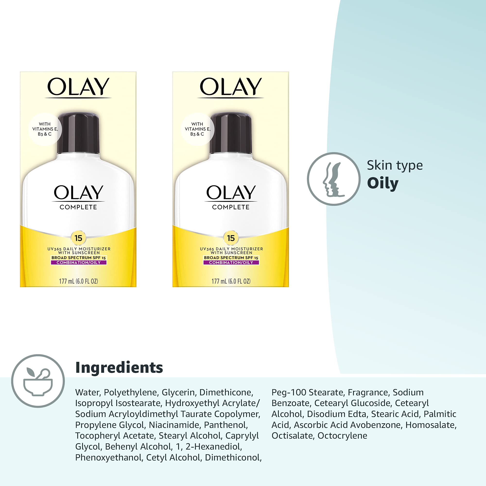 Face Moisturizer by Olay Complete Lotion All Day Face Moisturizer for