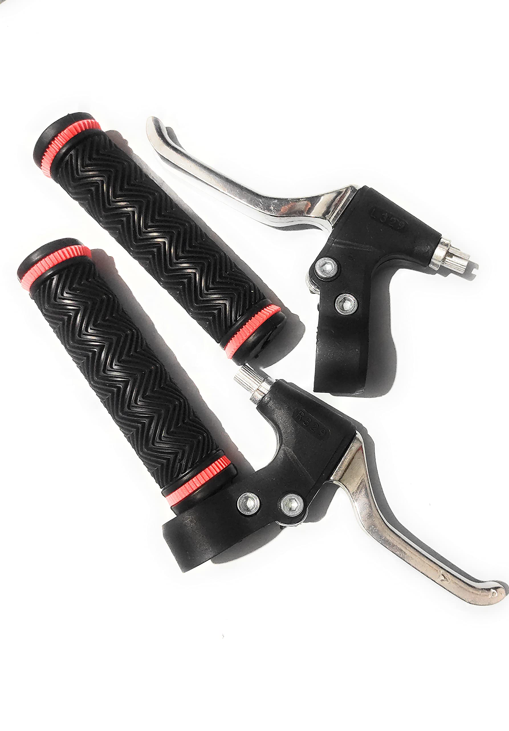 Nanak Bicycle Lever Rear and Front with Handleber Grip Set Soft Rubber Grip Length is 12.5 cm (B09HKDS4CX) Amazon Price History, Amazon Price Tracker
