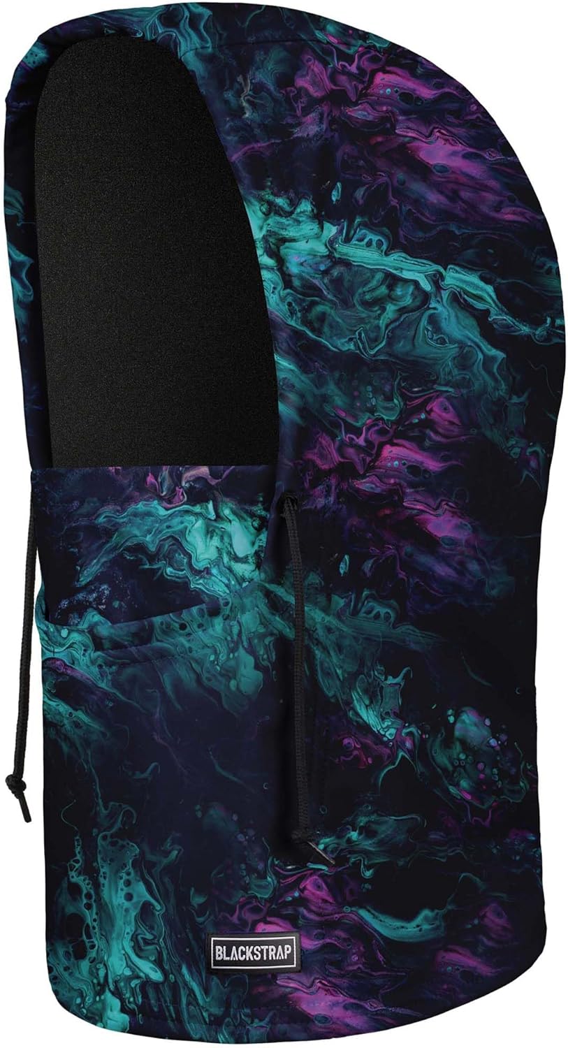 BLACKSTRAP Overhood Therma Dual Layer Adjustable Balaclava Ski Mask, Over or Under Helmet, Adult Unisex, One Size Fits All