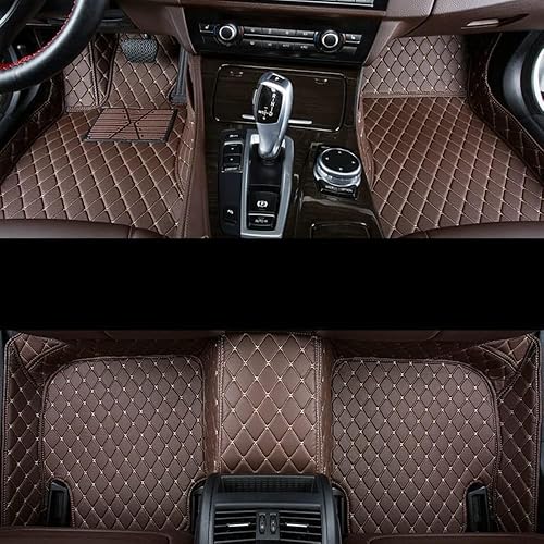 Miniatura 23 de Tapetes personalizados de cuero artificial para automóvil, impermeables, antideslizantes, adecuados para automóviles, SUV, camiones, protegen