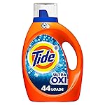 Tide Ultra Oxi Liquid Laundry Detergent, 44 Loads, 63 fl oz, HE Compatible