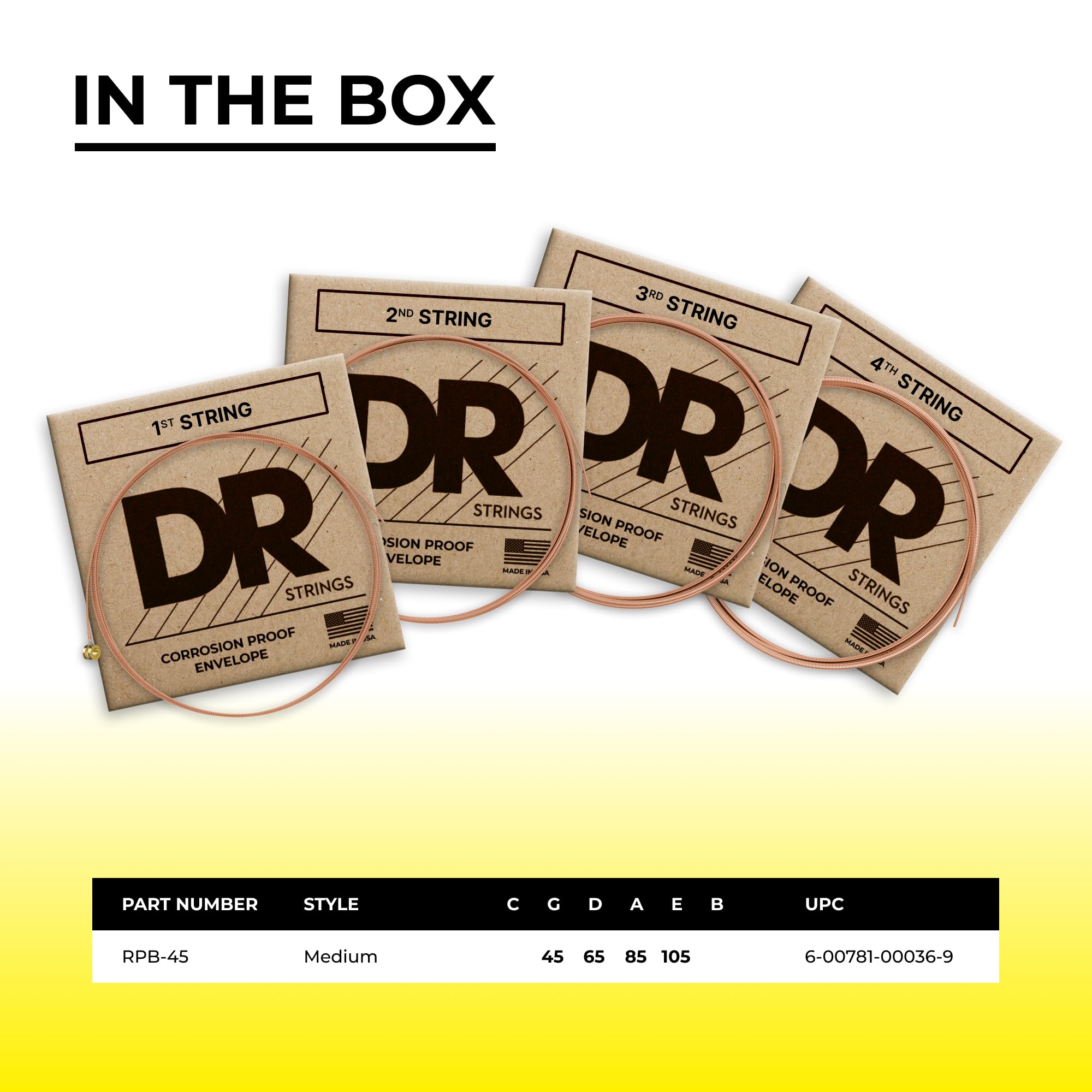 DR RARE ベース弦 DR-RPB45 cm3dmju Amazon | DR RARE ベース弦 DR-RPB45 | ベース弦 | 楽器・音響機器