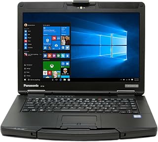 Toughbook Panasonic 54, CF-54 MK3, 14" HD, Intel Core i7-7600U @ 2.80GHz, 32GB RAM, 512GB SSD, Webcam, Bluetooth, Wi-Fi, Backlit Keyboard, Windows 10 Pro (Renewed)