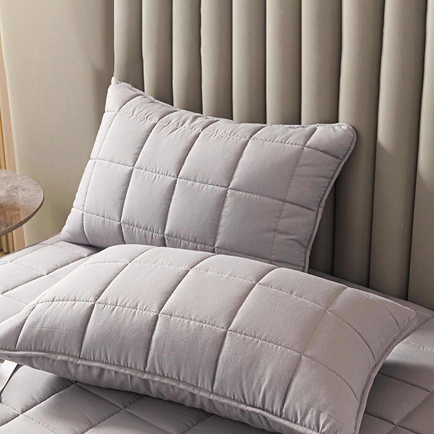 Coprimaterasso trapuntato con cerniera, king size 70 x 200 + 25 cm, impermeabile, traspirante, ipoallergenico, morbido, per materassi matrimoniali/Sini