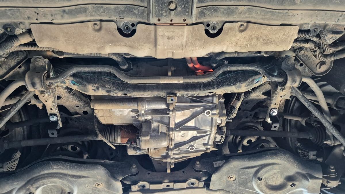 Protezione sottoscocca in acciaio per motore posteriore compatibile con Tesla Model 3 AWD (2017-2025) Protezione sottoscocca in acciaio per motore posteriore compatibile con Tesla Model 3 AWD