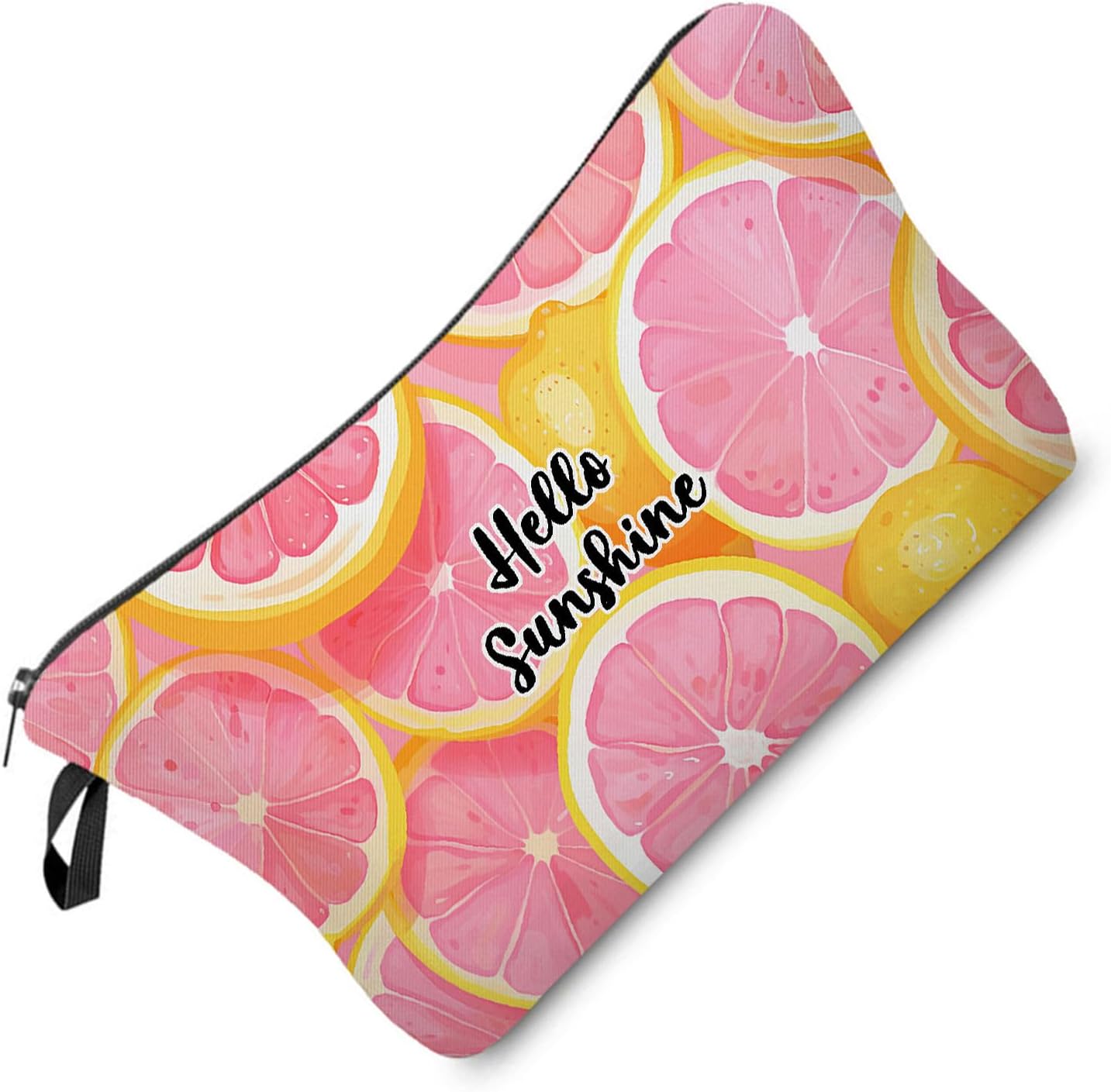 Livel lhood Pink Lemon Cute Small Makeup Bag