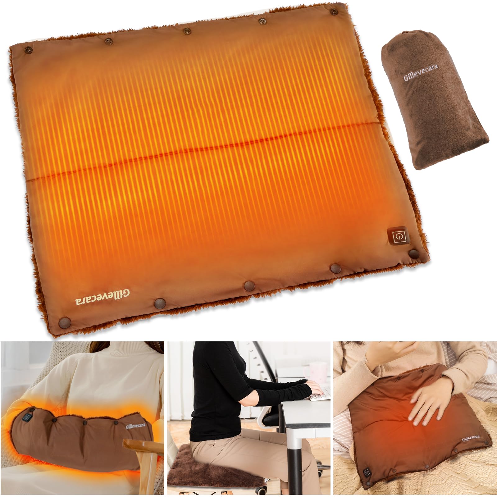 Amazon | Gillevecara ホットマット 電気マット 10秒速暖 ハンド