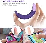 AWINNER Kid-Friendly Stylus Pens for Touch Screens, 2 Pack Purple Blue Universal Capacitive Stylus Compatible with Kindle iPad iPhone Tablet Smartphone Laptop