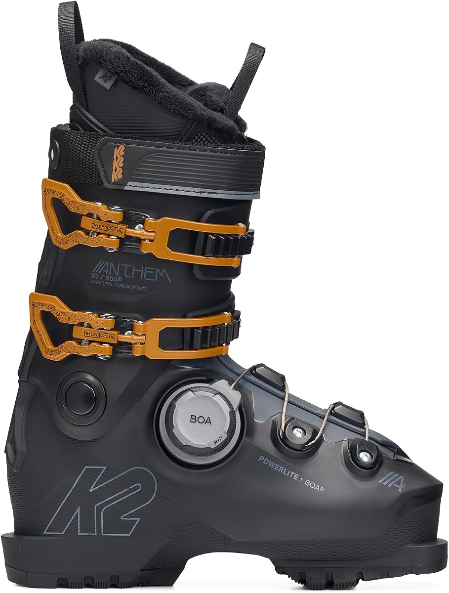 Botas de esquí Anthem 85 BOA para mujer | GripWalk, horma de 97 mm, flexibilidad media, totalmente moldeable con calor