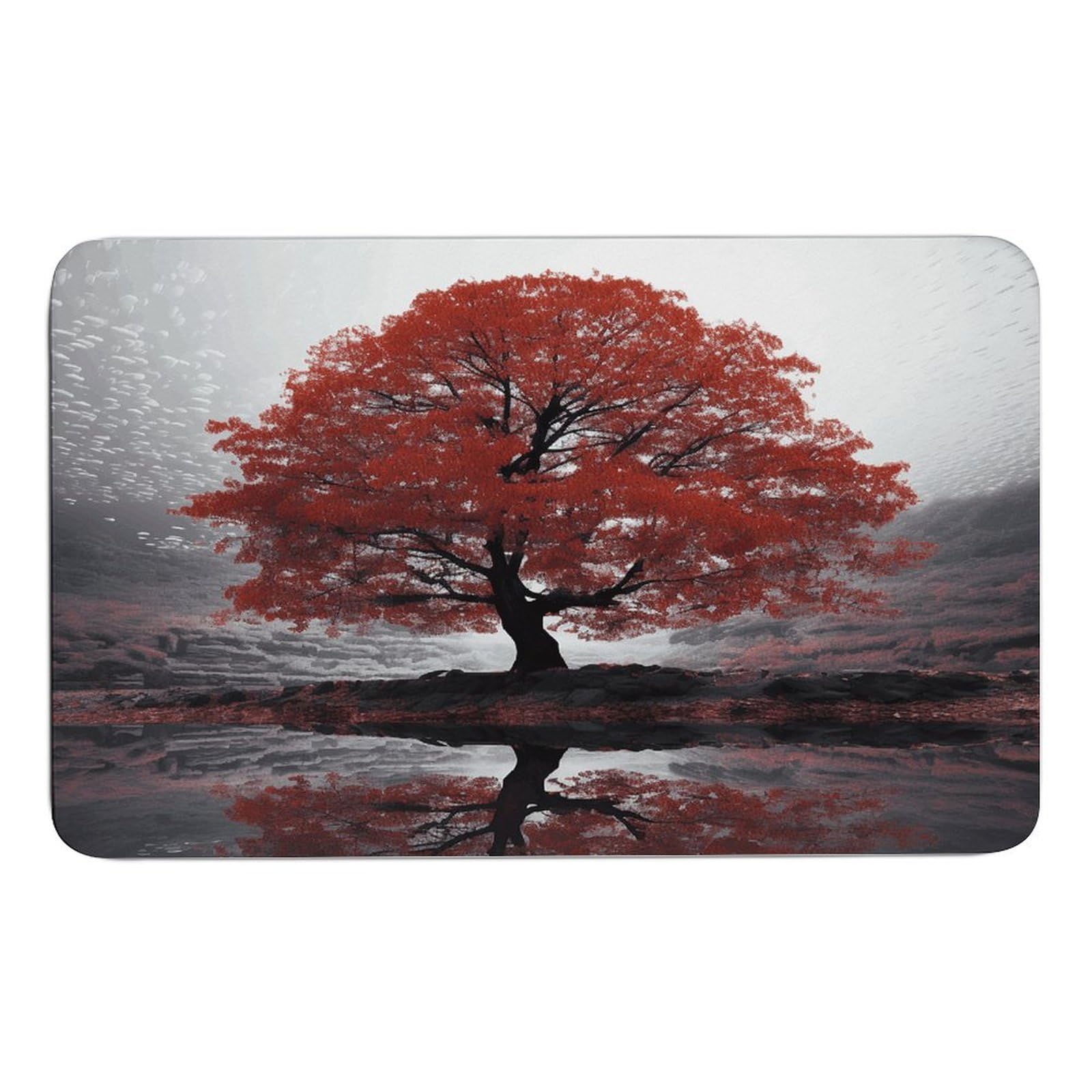 Alfombrillas Red Tree de diatomita ACEPrints de 50x80 cm