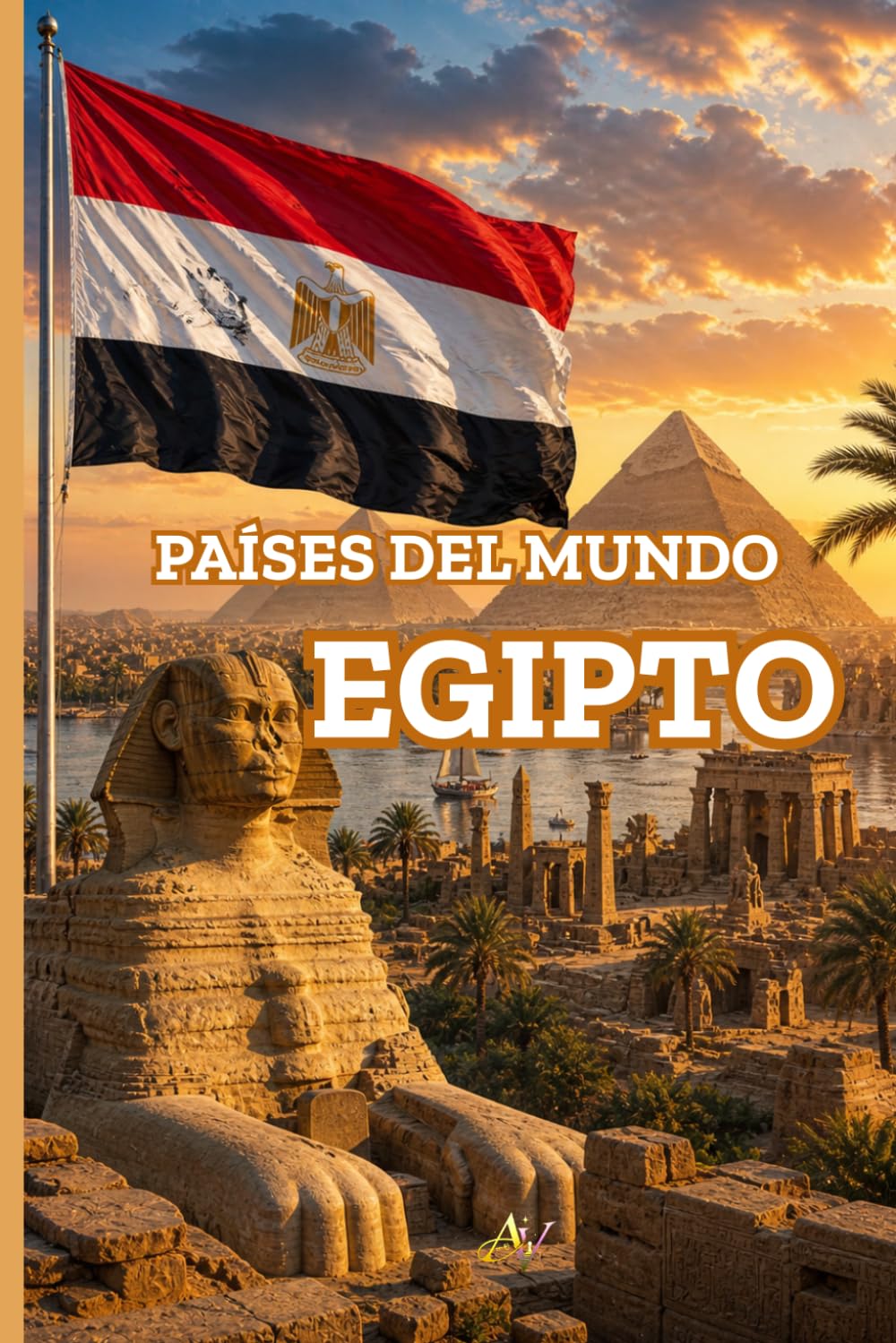 PAÍSES DEL MUNDO EGIPTO: Un viaje educativo e ilustrado por el Egipto antiguo y moderno para niños de 9 a 15 años | Libro 2 de la serie Países del Mundo