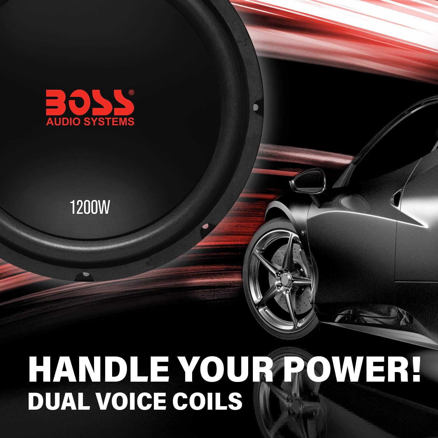 15インチ1800W DVCサブウーハー CX154DVC BOSS AUDIO