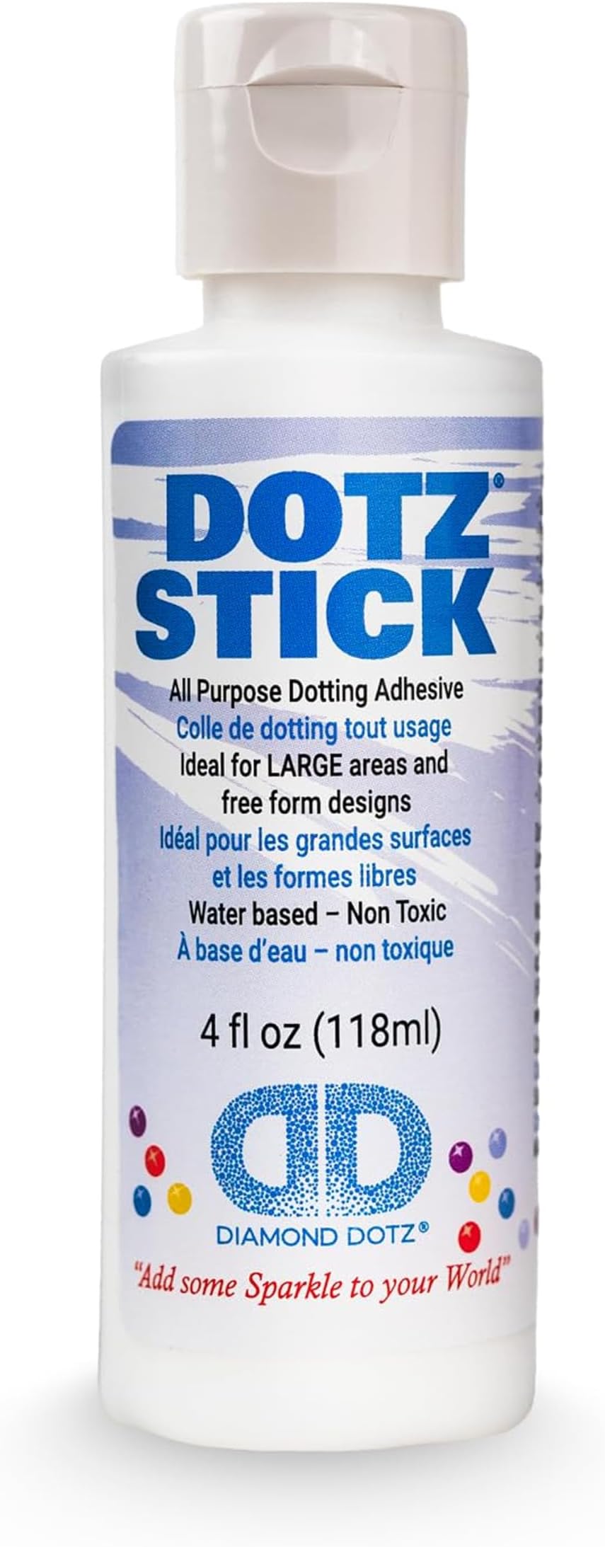 Stick Adhesive Glue for Diamond Painting and Crafts, Clear