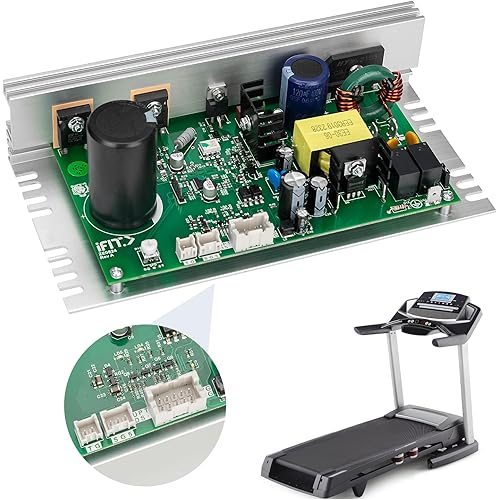 GooQee MC1648DLS 406077 Motor Controller Board Motherboard Replace ZE0824, Treadmill Control Board Compatible with Nordic Track(1750,2450,etc) / FreeMotion/Proform Treadmill