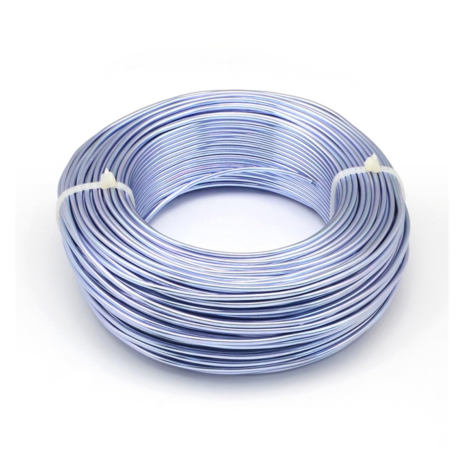 Rzeźbienie w aluminium Metal Drut rzemieślniczy, Drut aluminiowy 500g 0,8-4mm wielokolorowy do samodzielnego wyrobu biżuterii(Lilac,4mm 16m)