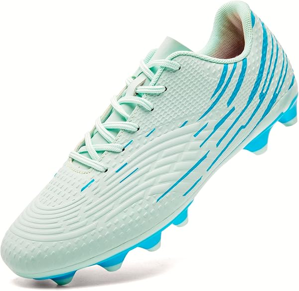 DimaiGlobal Herren Fußballschuhe mit Stollen Hallen Fußballschuhe Damen Kunstrasen Kickschuhe Futsal Schuhe Jugendliche Fussballschuhe Stollenschuhe​ Trainingsschuhe Unisex