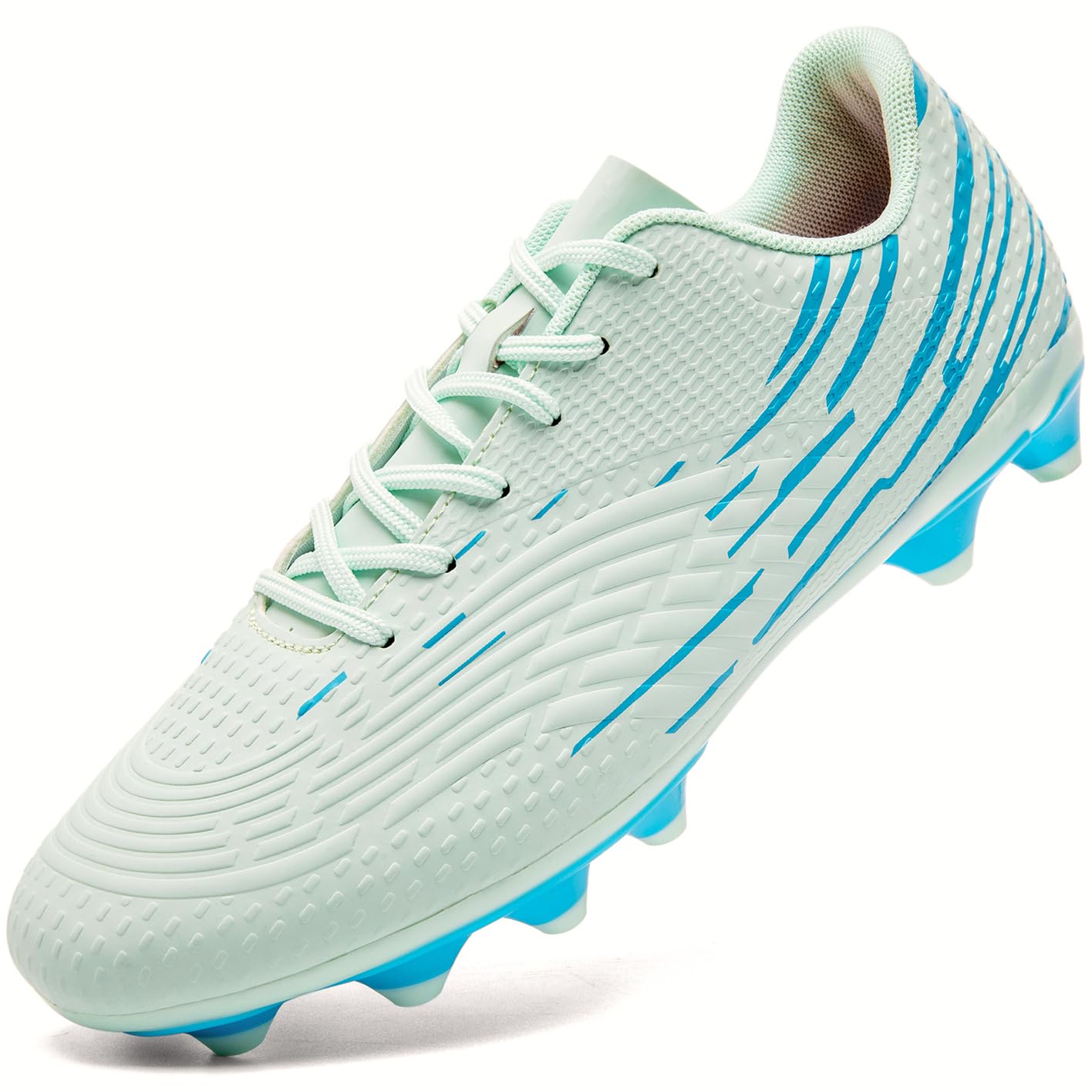 DimaiGlobal Herren Fußballschuhe mit Stollen Hallen Fußballschuhe Damen Kunstrasen Kickschuhe Futsal Schuhe Jugendliche Fussballschuhe Stollenschuhe​ Trainingsschuhe Unisex