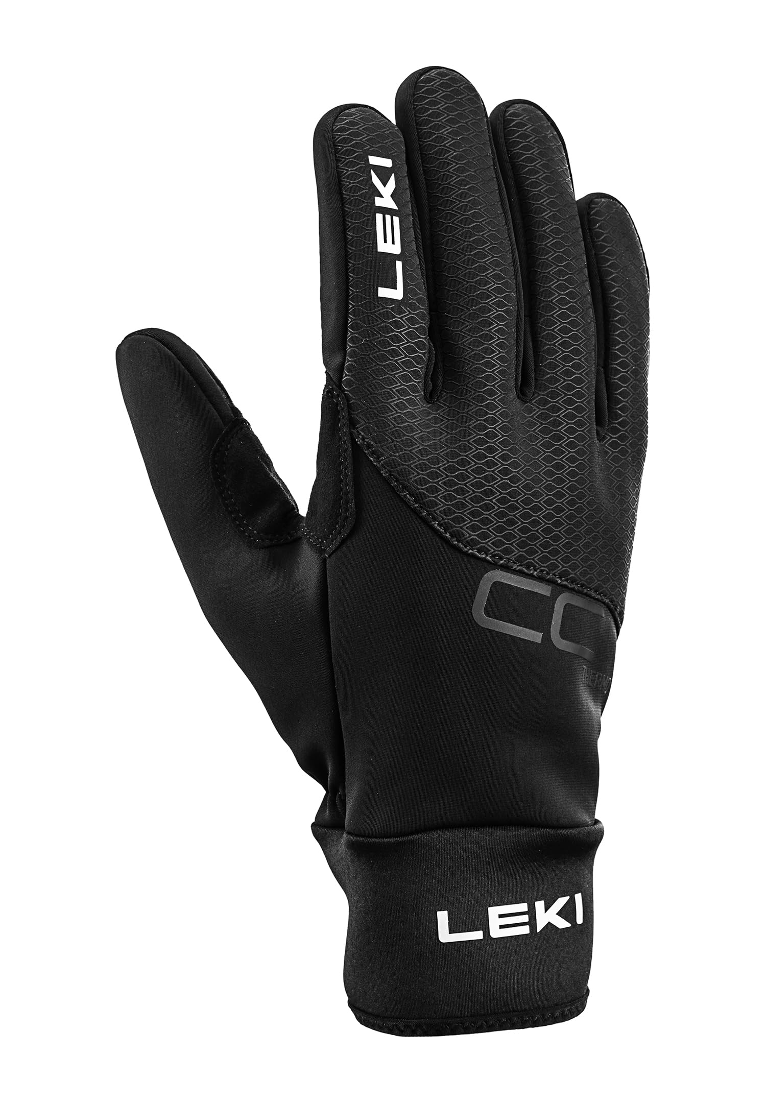 LEKI Men's CC Thermo Cross Country Gloves Black 9.5