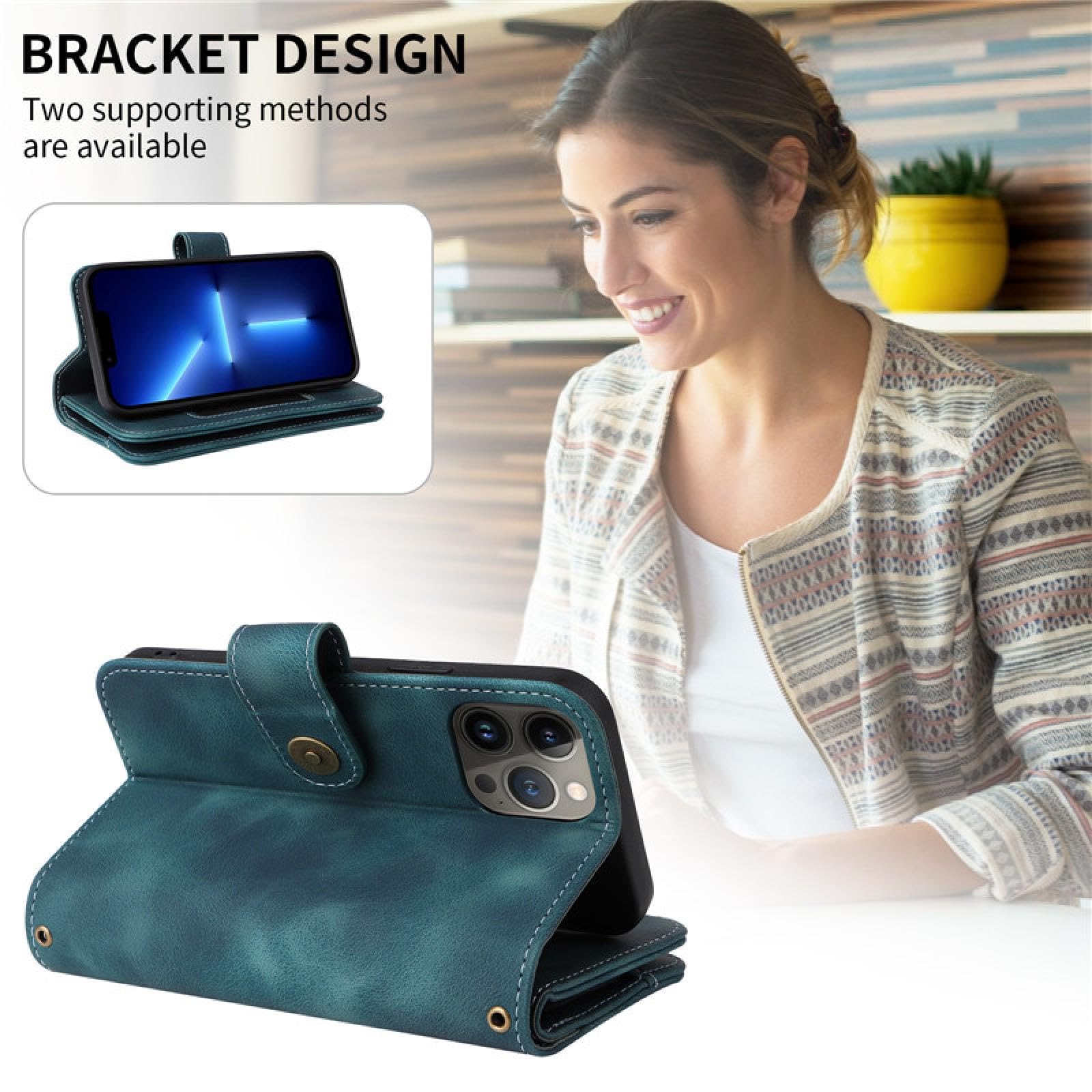 Do Samsung A12 M12 Smycz Skórzany Uchwyt Telefonu Etui Portfel Karty Etui (Do Samsung A12 M12/czarny)