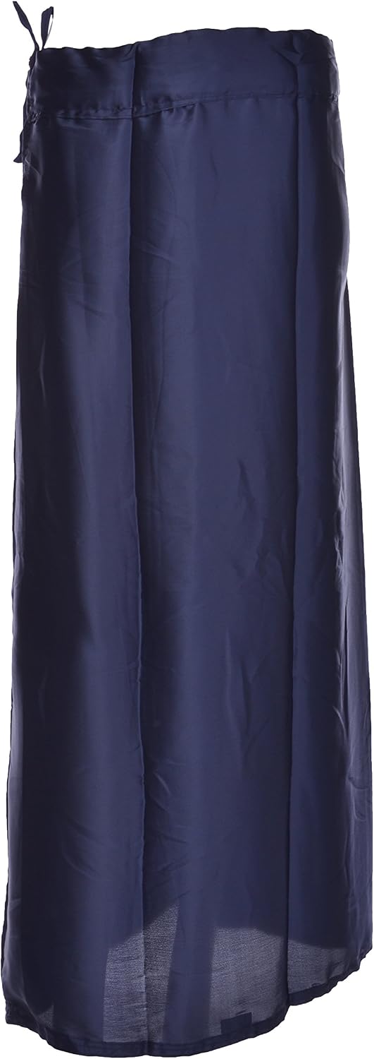 MSM Women's A-Line Satin Saree Petticoat
