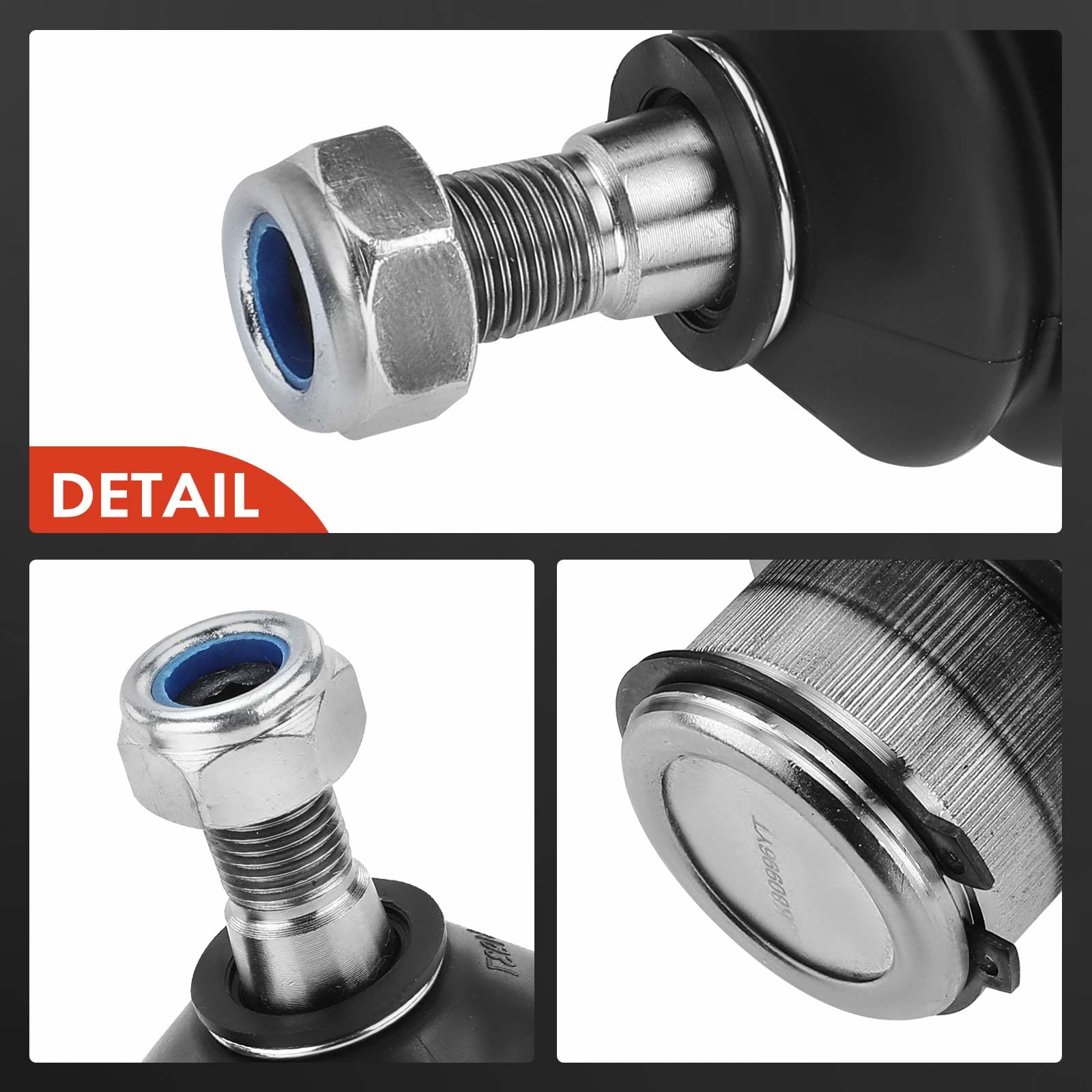 Frankberg 2x Rotule de Suspension Avant gauche Droite Compatible avec 300 C LE LX 2.7L-6.1L 2004-2012 Charger 2.7L-6.1L 2005-2010 Thema LX 3.0L 3.6L 2011-2014 Remplacer# K80996