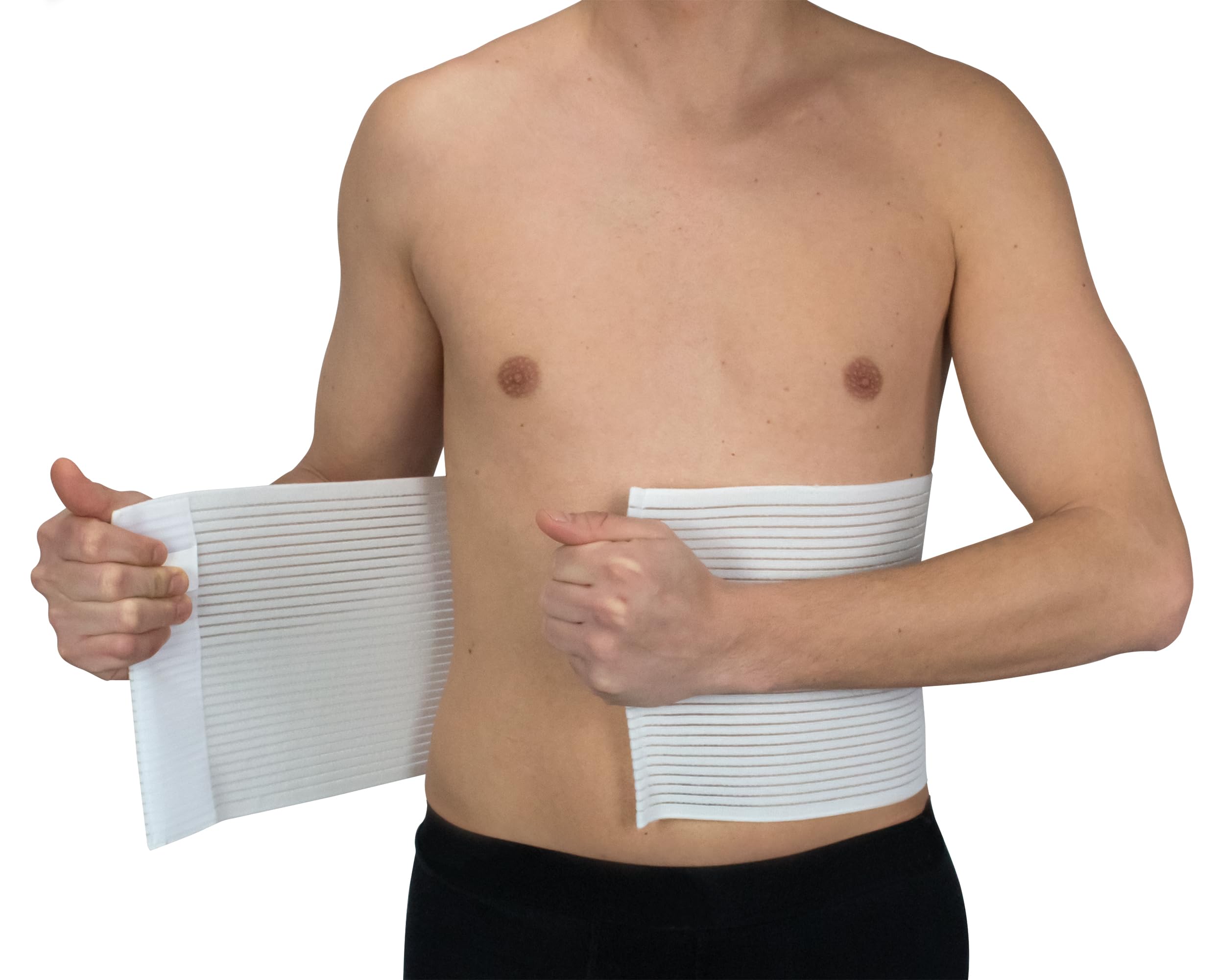 Hydas Bauch- und Rückenstützgürtel, Stützt bei Muskelschwäche und gibt der Wirbelsäule halt, fördert eine aufrechte Körperhaltung, Made in Germany, Gr. 3