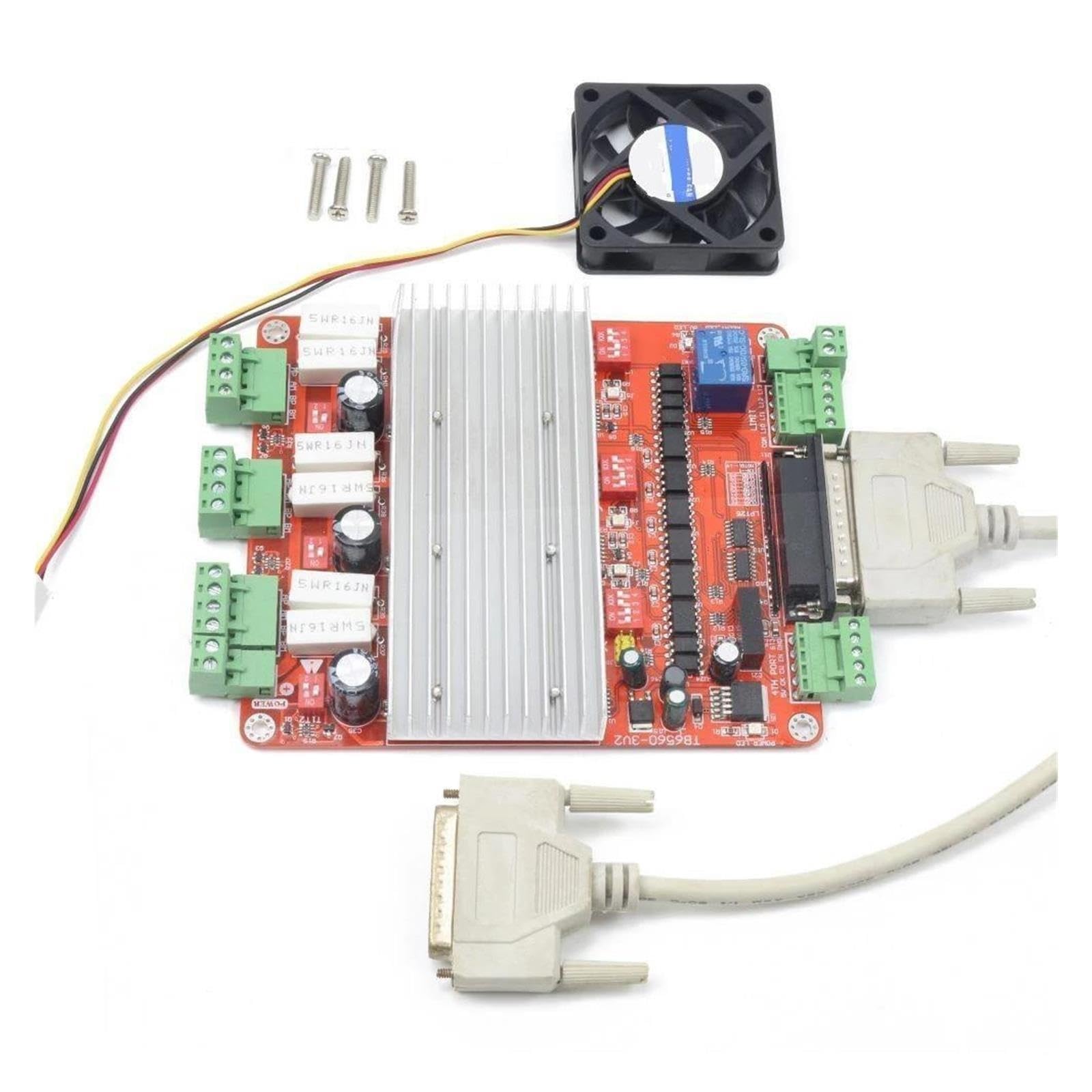 Controlador de motor paso a paso TB6560 de 3 ejes y 4 ejes