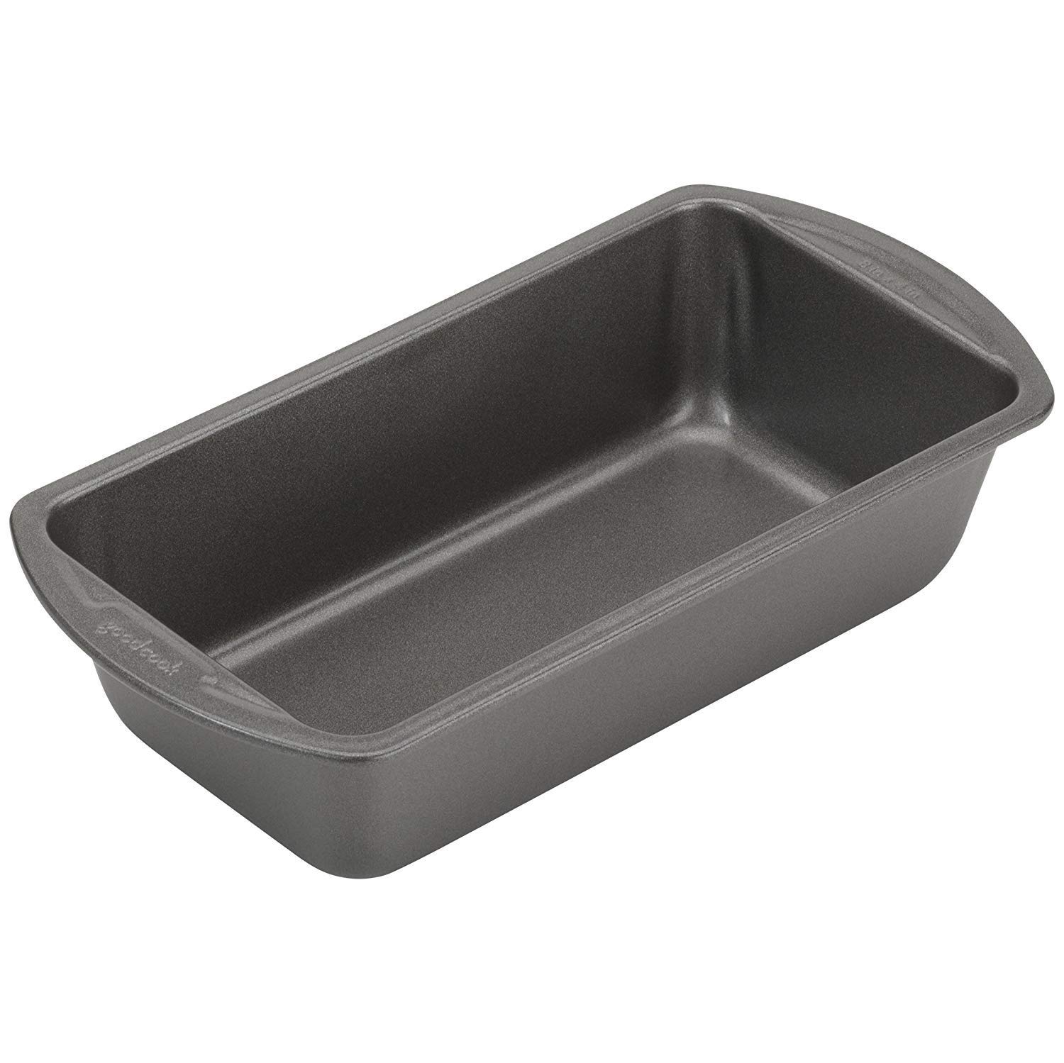 Good Cook 04025 4025 Loaf Pan, 8 x 4 Inch, Grey (2-pack)