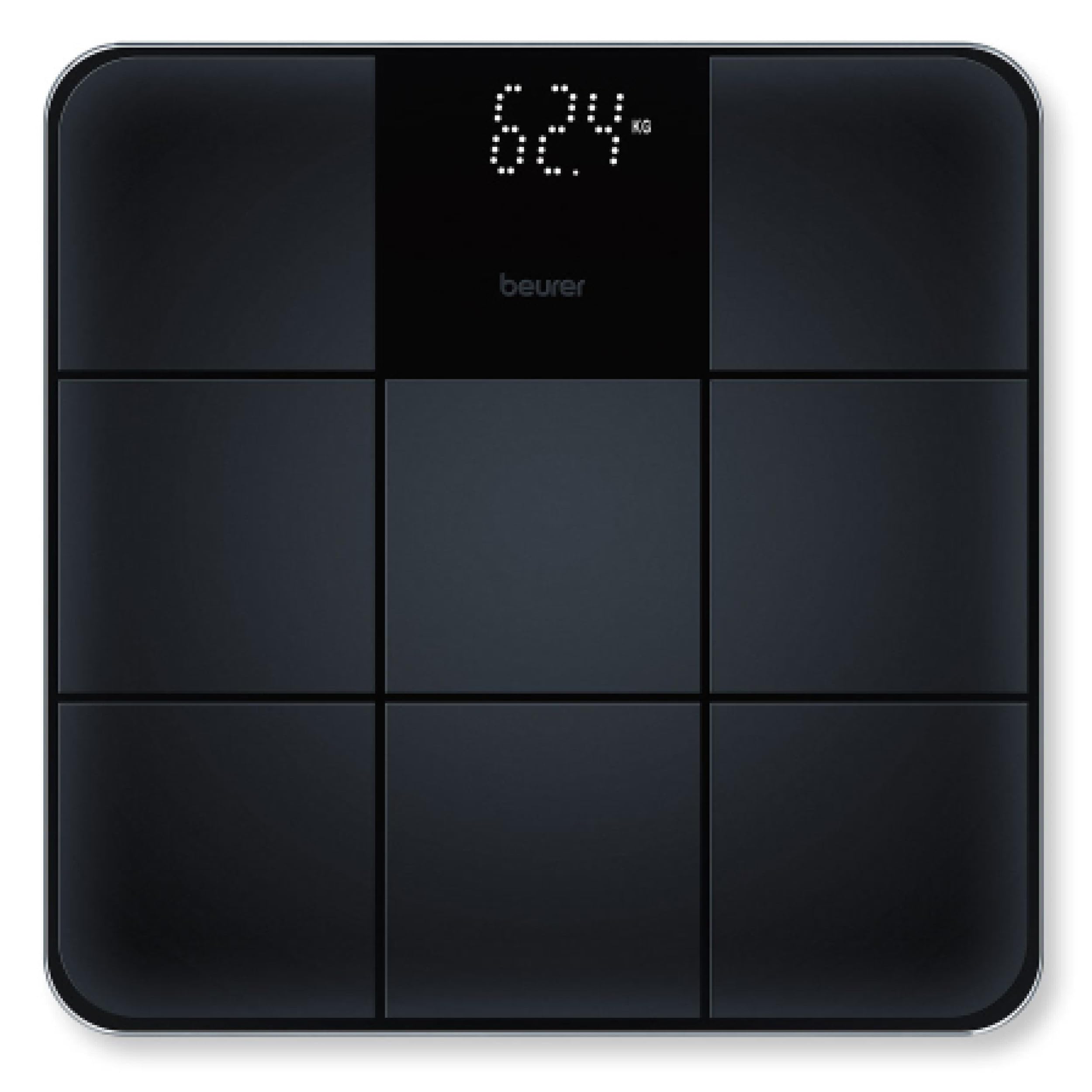 GS 235 Digital Glass Scale – Sleek LED Display | Step-On Activation | 180 kg Capacity & Automatic Switch-Off – Modern Bathroom Scale with High-Precision Sensors | 3-Year Warranty