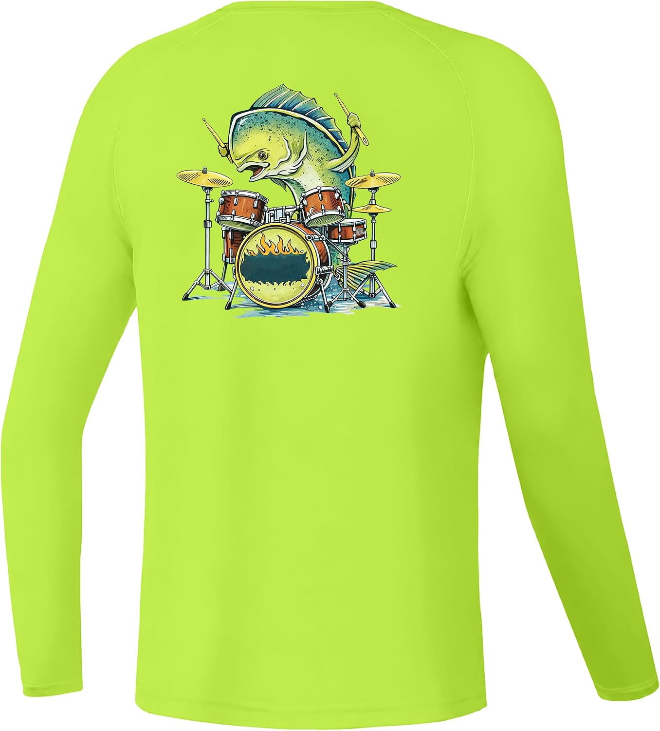 Boys UPF 50+ Long Sleeve Rash Guard, Youth UV Protection Fishing Shirt, Quick Dry Swim Shirts for Water Beach Surf