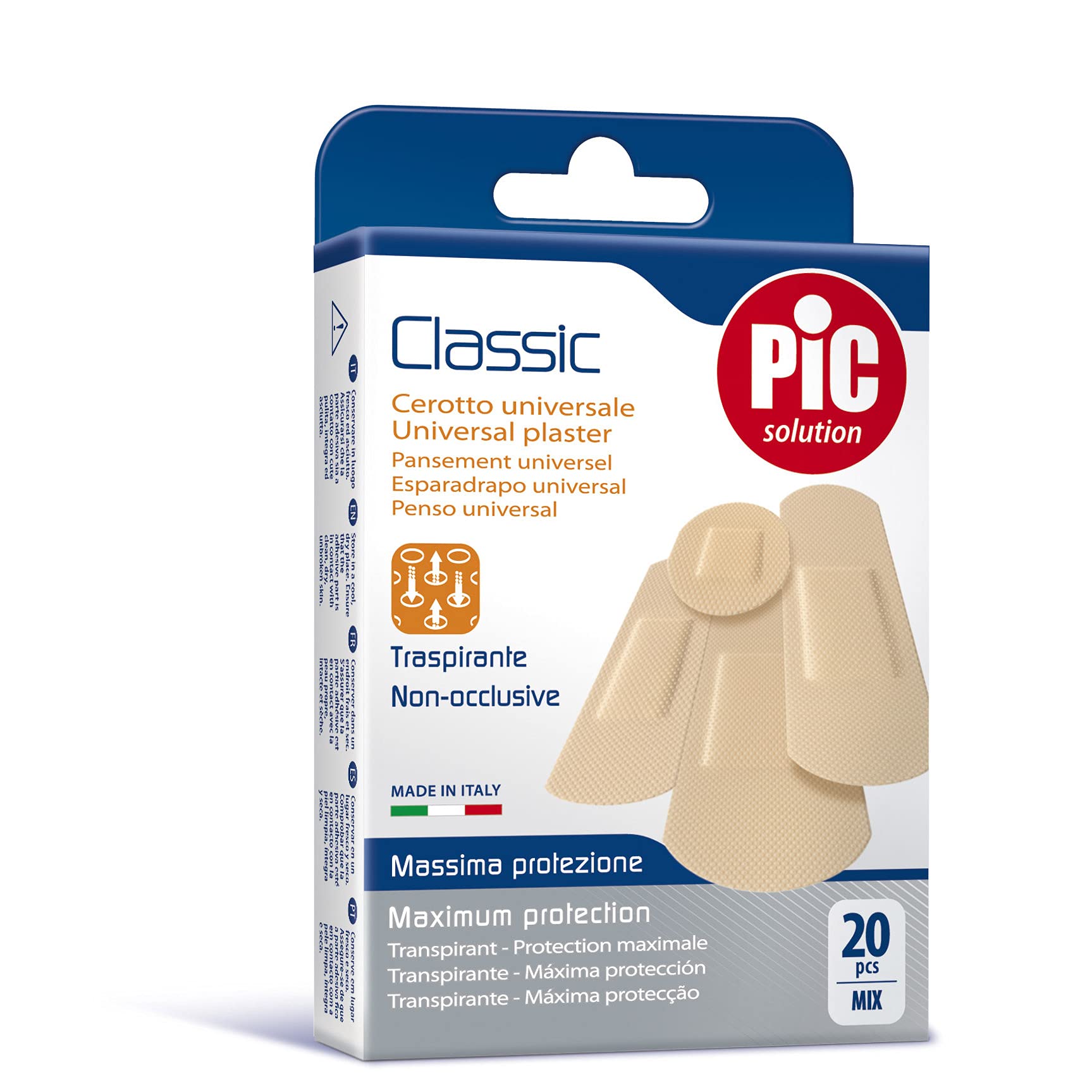 Aposito Pic Classic Antibact Surtido 20U