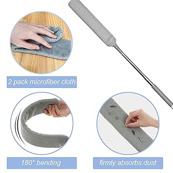 Amazon.co.jp: 格納式隙間ダストクリーナー 家電の下の掃除用