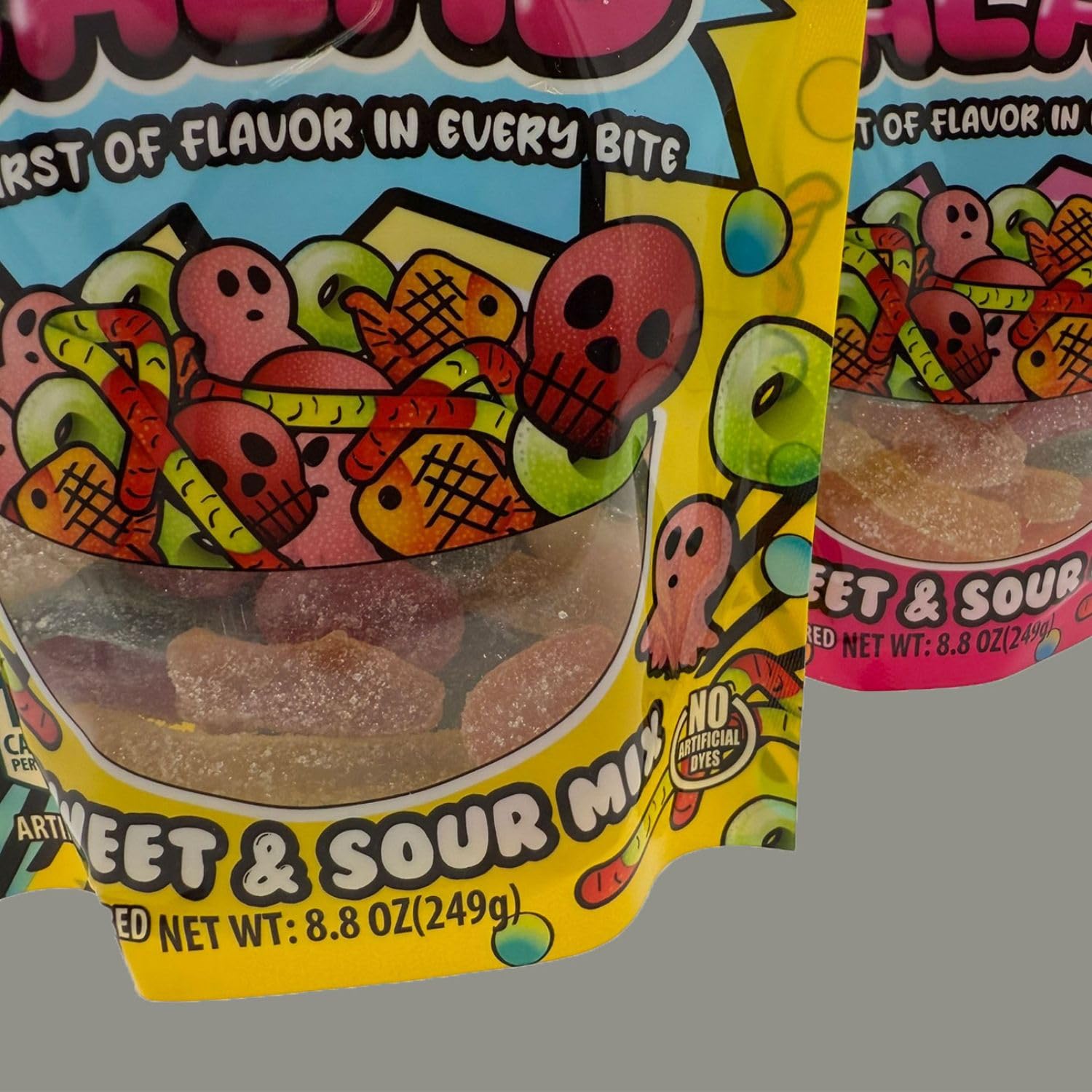 Amazon.com : Zimply Foods Sweet and Sour Gummy Mix Candy Variety