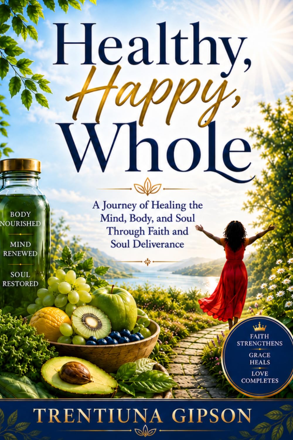 Healthy Happy Whole: A Journey of Healing the Mind, Body & Soul Through Faith & Soul- Deliverance