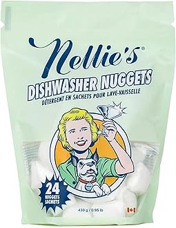 Nellie's NADN-E All Natural Automatic Dishwasher Nuggets, 24 Nuggets
