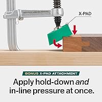 Vista 7 de MICROJIG Matchfit DVC-850AP 2 en 1, abrazadera de cola de milano en línea y pista, verde