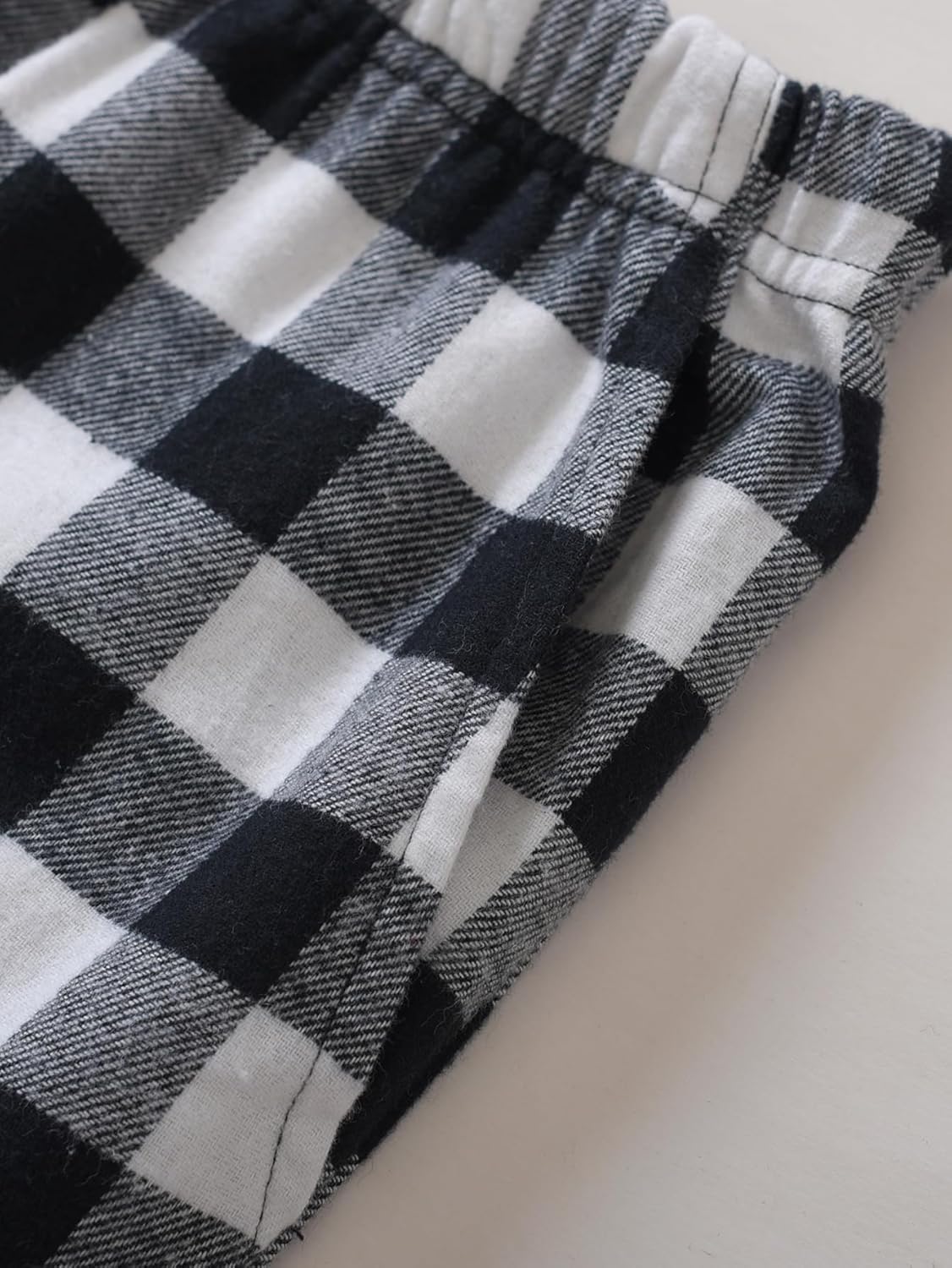 Women's Petite Flannel Pajama Pants Petite Short Cotton Plaid PJ Bottoms - Image 4