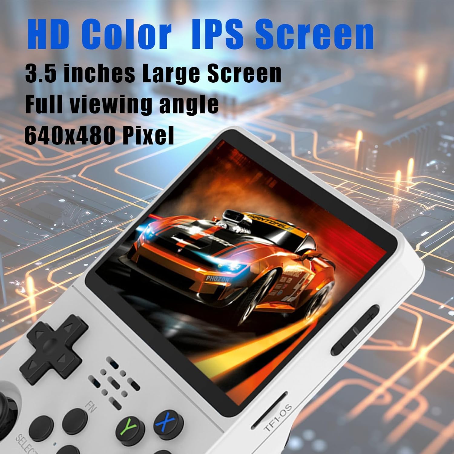 R36s Retro Game Handheld Console with HD Color IPS Screen