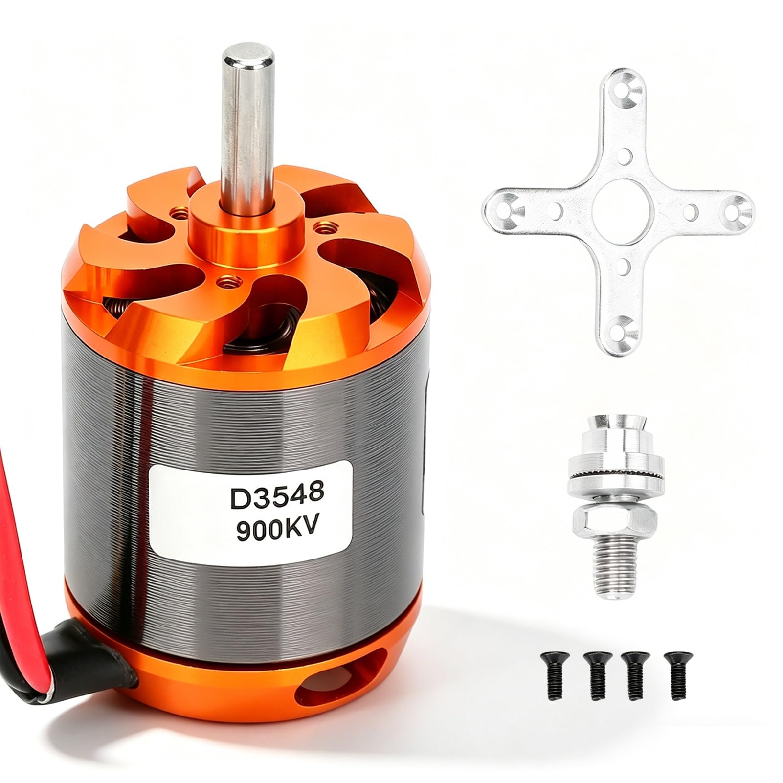 D3548 Brushless Motor, 790KV 900KV 1100KV Outrunner Motor Replacement for RC Plane Multicopter Drone Fixed Wing Aircraft Helicopter (900KV)